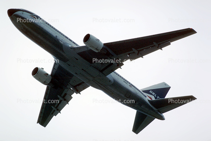 N114DL, Boeing 767-232BDSF, Delta Air Lines DAL, CF6-80A, CF6