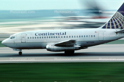 N77204, Boeing 737-130, Continental Airlines COA, 737-200 series