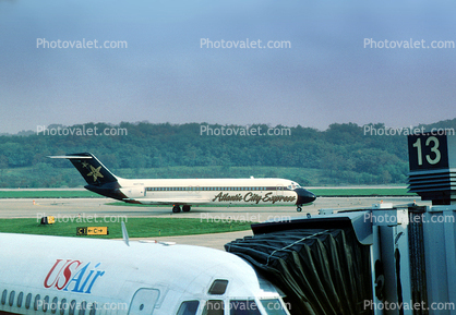 N977ML, Atlantic City Express, Douglas DC-9-31, JT8D-1, JT8D
