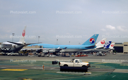 Boeing 747, All Nippon Airways, Japan Airlines JAL