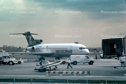 XA-MXD, Boeing 727-264, Mexicana Airlines, Minatitlan, JT8D, 727-200 series