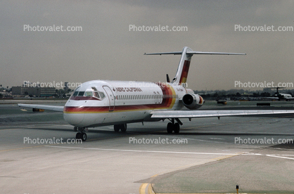 XA-SWH, Douglas DC-9-32, Aero California, LAX, JT8D