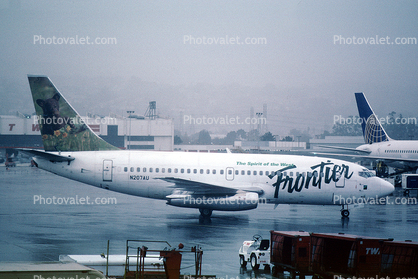 N207AU, Boeing 737-201, 737-200 series, Frontier Airlines