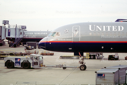 N547UA, Boeing 757-222, PW2037, PW2000, United Airlines UAL