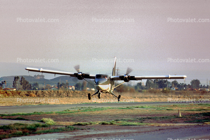 N125SA, DHC-6 Twin Otter, PT6A-60A, Perris Valley Airport, California, PT6A