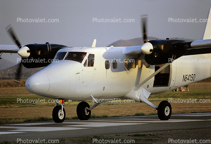 Perris Valley Airport, N64150, De Havilland DHC-6 Twin Otter, Parachuting Aircraft, PT6A-60A, PT6A