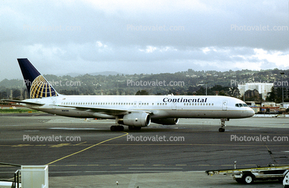 N14120, Boeing 757-224, (SFO), Continental Airlines COA, RB211, RB.211