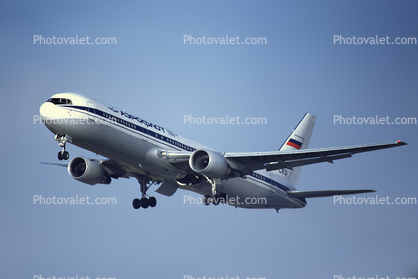 EI-CKD, Aeroflot, Boeing 767-3Y0ER, PW4060, (SFO), 767-300 series
