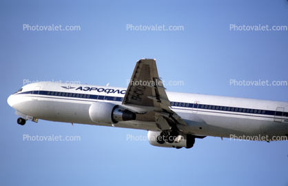 EI-CKD, Aeroflot, Boeing 767-3Y0ER, PW4060, PW4000, (SFO), 767-300 series