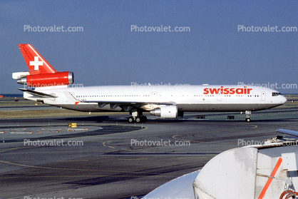 HB-IWD, Swiss International Air Lines, McDonnell Douglas MD-11, PW4460, PW4000