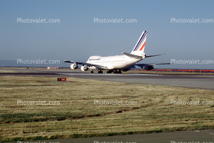 F-GCBB, Boeing 747-228BM, San Francisco International Airport, (SFO), Air France AFR, 747-200 series, CF6-50E2, CF6