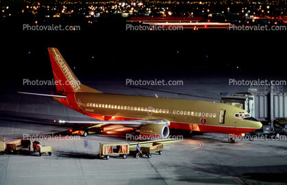 N610WN, (SJC), Boeing 737-3H4, Southwest Airlines SWA, 737-300 series, CFM56-3B1, CFM56