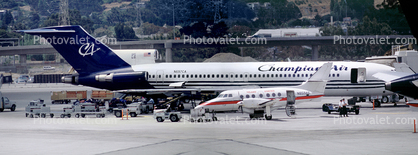 N697CA, Champion Air, Boeing 727-270, JT8D-17A s3, JT8D, 727-200 series