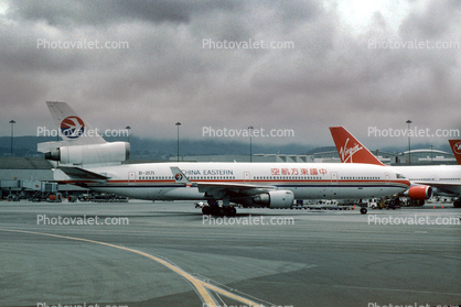 B-2171, McDonnell Douglas, MD-11, China Eastern Airlines CES, SFO, CF6-80C2D1F, CF6