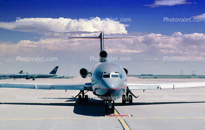 N7266U, UAL, Boeing 727-222, JT8D-15 s3, JT8D, Denver