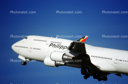 N754PR, Boeing 747-469, Philippine Airlines PAL, (SFO), CF6, 747-400 series, CF6-80C2B1F