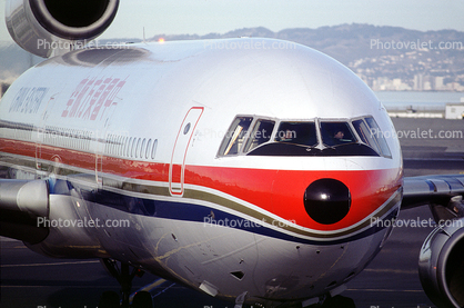 B-2174, (SFO), McDonnell Douglas, MD-11, China Eastern Airlines CES, CF6-80C2D1F, CF6