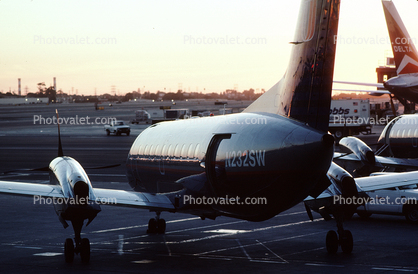N232SW, United Airlines UAL, Embraer Brasilia EMB-120ER, Los Angeles International Airport