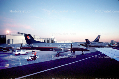 N232SW, United Airlines UAL, Embraer Brasilia EMB-120ER, Los Angeles International Airport, LAX, California, USA