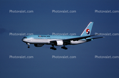 HL7531, Boeing 777-2B5ER, Korean Air KAL, (SFO), PW4090, PW4000