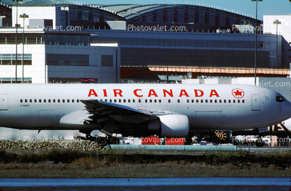 C-GAUY, Boeing 767-233, (SFO), Air Canada ACA, JT9D-7R4D, JT9D