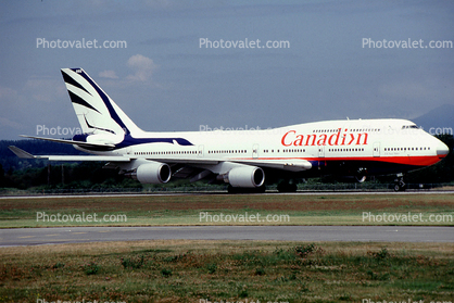 C-FCRA, Boeing 747-475, 747-400 series, Vancouver, Canadian Airlines CDN, 882, Russ Baker, CF6, CF6-80C2B1F