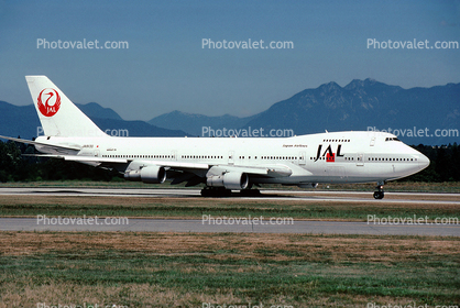 JA8130, Boeing 747-246B, Japan Airlines JAL, JT9D-7Q, JT9D, 747-200 series