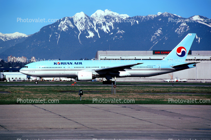 HL7530, Boeing 777-2B5ER, (YVR), 777-200 series, PW4000