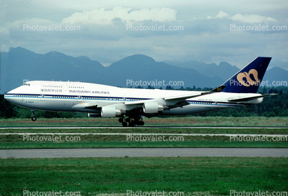 B-16801, Boeing 747-409, Mandarin Airlines MDA, 747-400 series, PW4056, PW4000