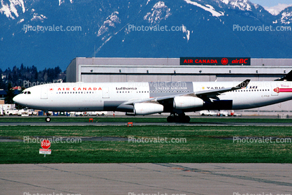 C-FYLD Clara Campoamor, Airbus A340-313X, Air Canada ACA,  CFM56-5C4, CFM56,, CFM56