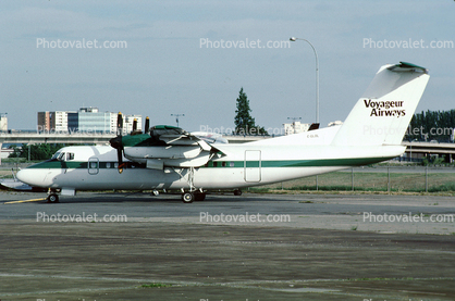 De Havilland DHC-7-102, Voyageur Airways, C-GLOL, PT6A-50, PT6A