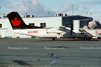 C-FADJ, Kelowna, AirBC, de Havilland Canada DHC-8 102A, Dash-8-102