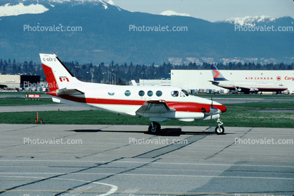 C-GCFZ, Beech C90 King Air, Government of Canada, PT6A