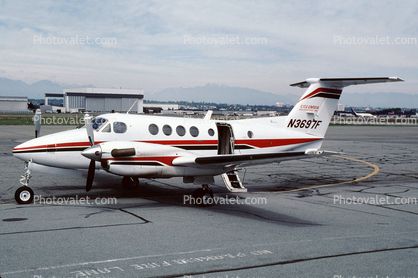 N3697F, Beech 200C, Columbia-Helicopters, PT6A