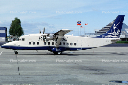 C-GPCW, Short SD-360-100, SD-3-60 Variant 300, Pacific Coastal Airlines, Vancouver Airport, PT6A