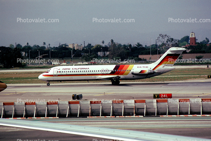 Aero California, McDonnell Douglas DC-9-32, XA-THC, JT8D, JT8D-9A s3
