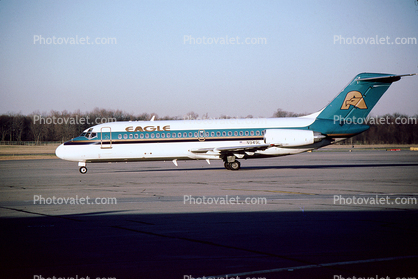 N949L, Eagle Airlines, Douglas DC-9-14, JT8D, JT8D-7B