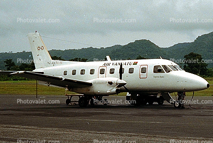 YJ-AV7, Air Vanuatu, Embraer EMB-110P1 Bandeirante, PT6A