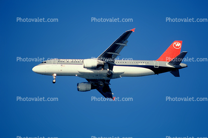 N337NW, Airbus A320-211, Northwest Airlines NWA, CFM56-5A1, CFM56