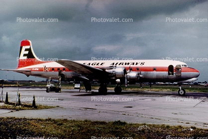G-APSA, Eagle Airways, Airlines, Douglas DC-6A, R-2800