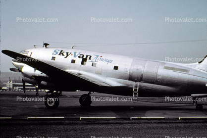 N2074A, Sky Van Airways, Curtiss C-46 Commando, R-2800