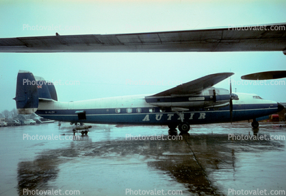 G-ALZV, Airspeed ASSaint57 Ambassador, Autair Airways, Liverpool - John Lennon AIRPORT LPL, milestone of flight