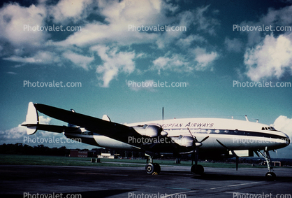 G-AHEL, Lockheed Constellation, European Airways