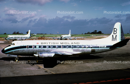 G-AVJB, Vickers Viscount 815, British Midland