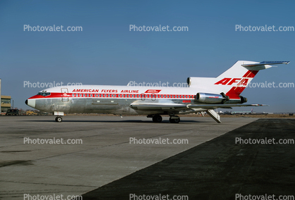 N12826, American Flyers Airline AFA, Boeing 727-185C, Airstair, 727-100 series