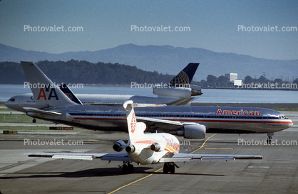 N296SC, Boeing 727-224A, (SFO), Sun Country Airlines, JT8D, 727-200 series