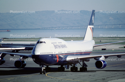 Boeing 747, San Francisco International Airport (SFO), British Airways BAW