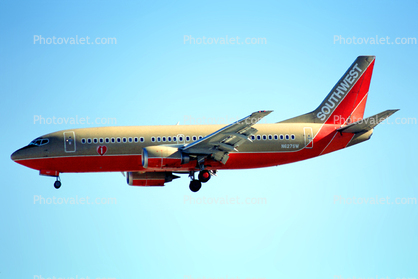 N627SW, Boeing 737-3H4, Southwest Airlines SWA, 737-300 series, CFM56-3B1, CFM56