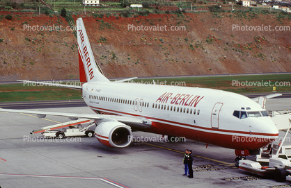 D-ABAO, Boeing 737-86J, Air-Berlin BER, Funchal, Madeira, CFM56-7B27, CFM56