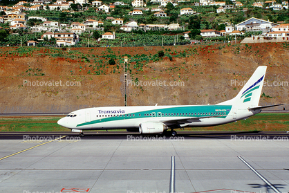 PH-HZA, Boeing 737-8K2,  CFM56-7B27,  CFM56, Transavia, Funchal Madeira, CFM56